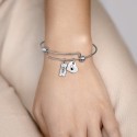 Bracelet Jonc Personnalisé Chien Amour