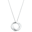 Collier Personnalisé Éternité avec 2 Cercles