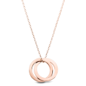 Collier Personnalisé Éternité avec 2 Cercles