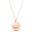 Collier Personnalisé Double Cercles