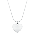 Collier Coeur avec Chaîne de Luxe