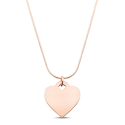 Collier Coeur avec Chaîne de Luxe