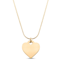 Collier Coeur avec Chaîne de Luxe