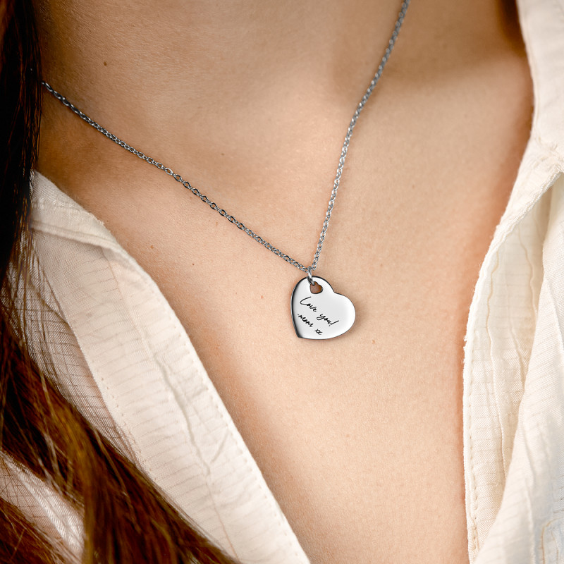 Collier Personnalisé Écriture Collier Personnalisé Écriture