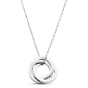Collier Personnalisé Éternité avec 3 Cercles