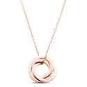 Collier Personnalisé Éternité avec 3 Cercles