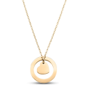 Collier Personnalisé Coeur Suspendu