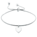 Coeur Suspendu Personnalisé avec Bracelet Réglable