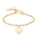 Bracelet Personnalisé Coeur de Luxe