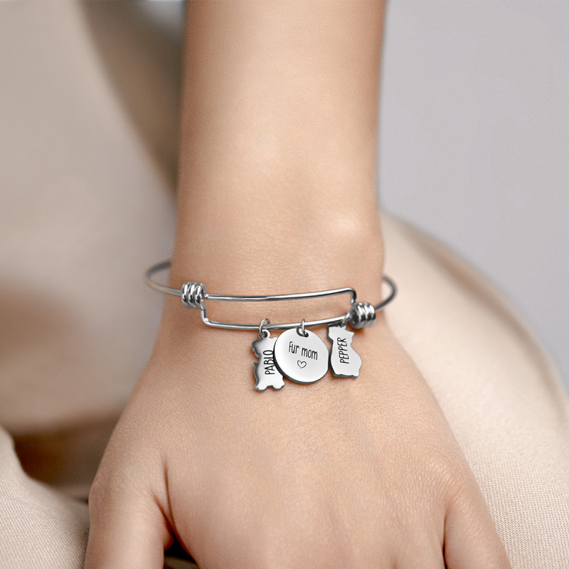 Bracelet Personnalisé Chien & Chat Bracelet Personnalisé Chien & Chat